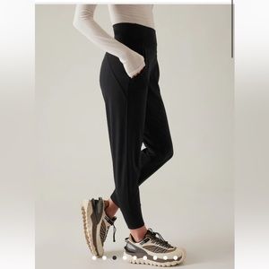 NWT Athleta Venice Jogger, Black, XXS Petite